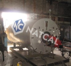 Caldeira de vapor C.S.C., 2 ton/h