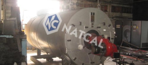 Caldeira de vapor C.S.C., 2 ton/h